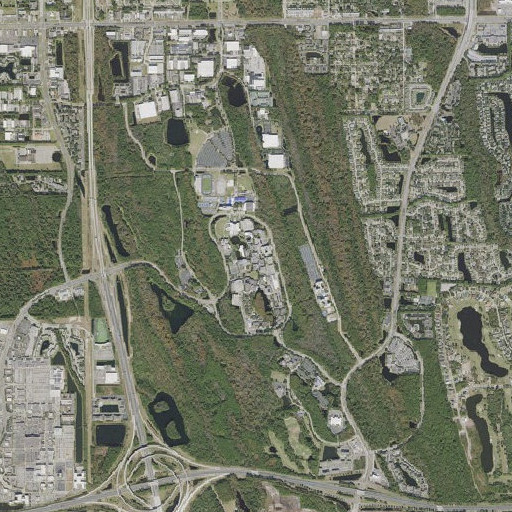 Aerial imagery of Founders Hall, FL