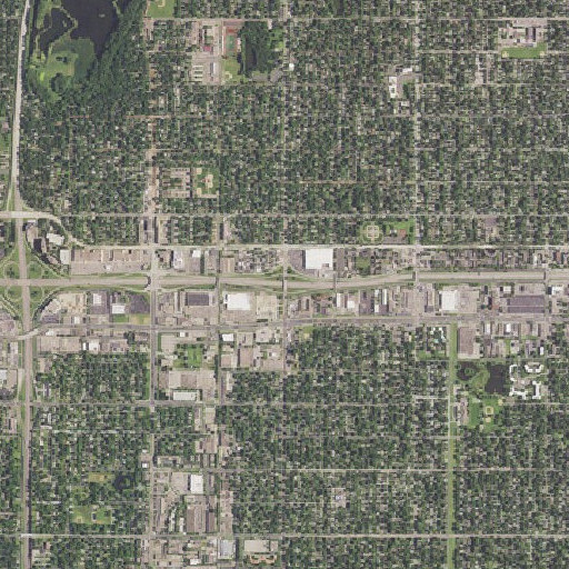 Aerial imagery of Interchange 4A, MN
