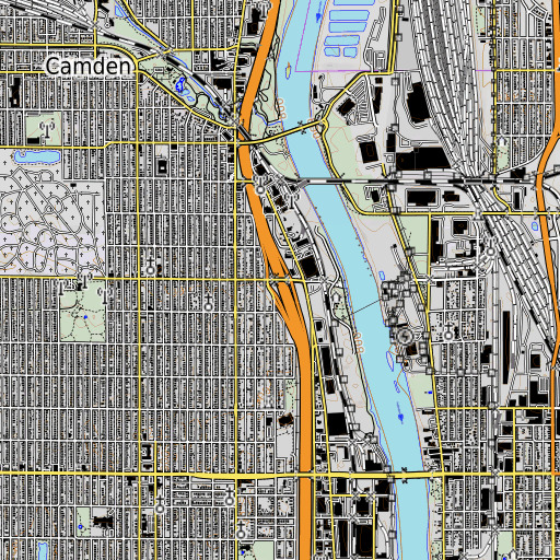 OpenTopoMap map of Interchange 228, MN