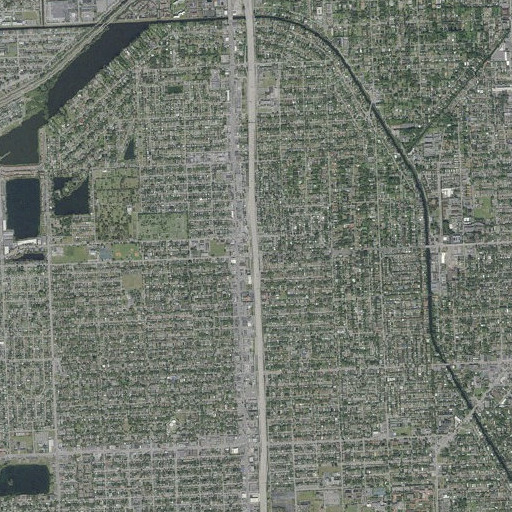Aerial imagery of Interchange 10B, FL