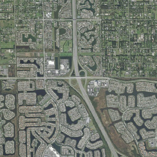 Aerial imagery of Interchange 11A and 11B, FL