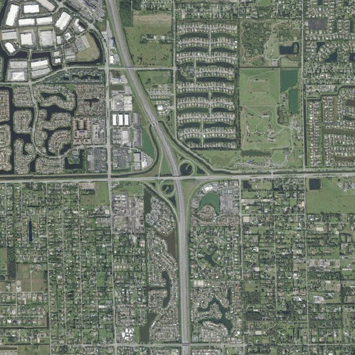 Aerial imagery of Interchange 13A and 13B, FL