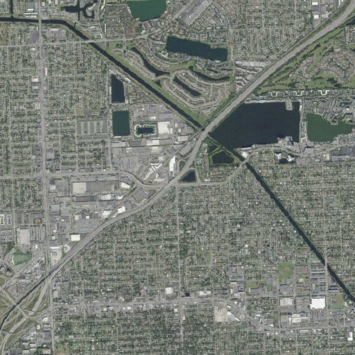 Aerial imagery of Interchange 14, FL