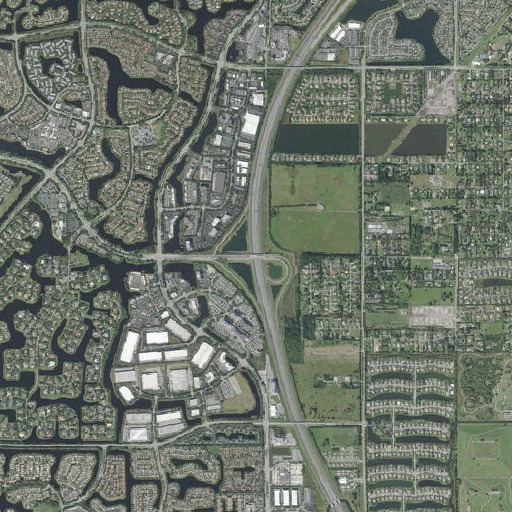 Aerial imagery of Interchange 15, FL