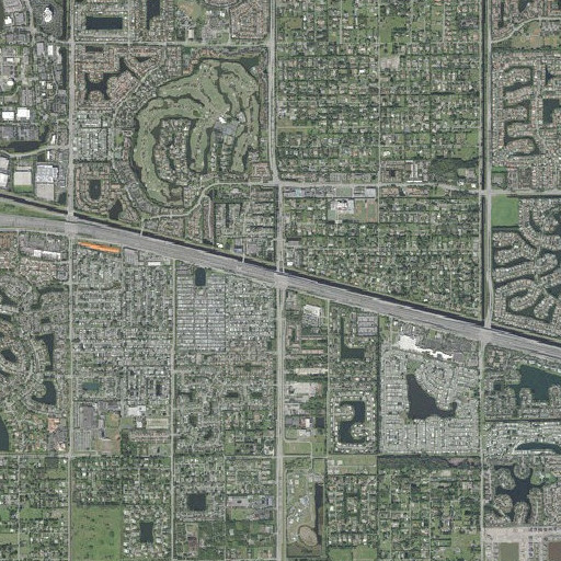 Aerial imagery of Interchange 1B, FL