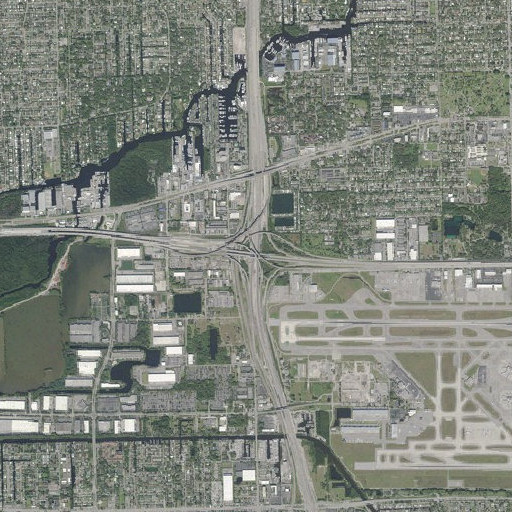 Aerial imagery of Interchange 24, FL