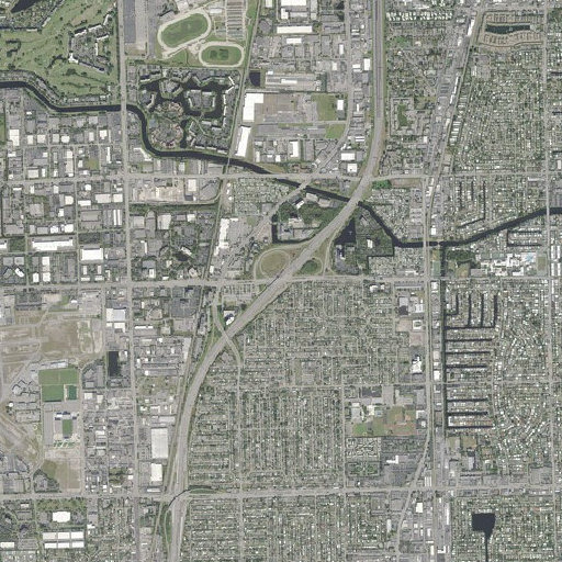 Aerial imagery of Interchange 33A and 33B, FL