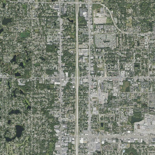 Aerial imagery of Interchange 52, FL
