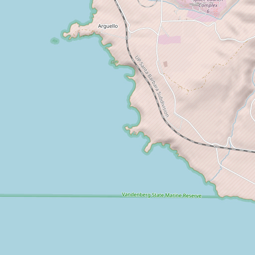 OpenStreetMap map of Rocky Point, CA