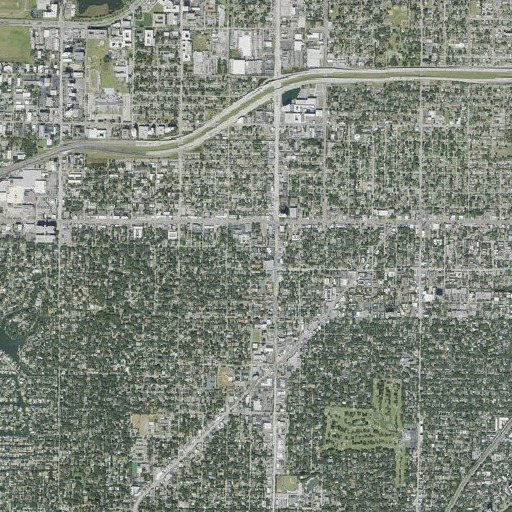Aerial imagery of Watts, FL