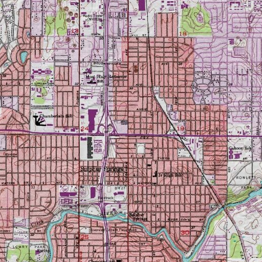 USGS 24K topo map of Temple Braska, FL