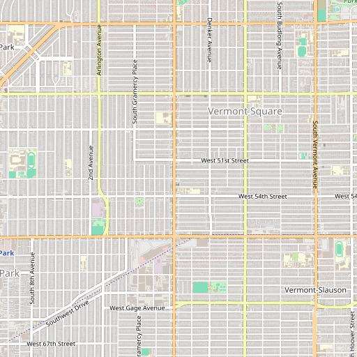 OpenStreetMap map of Saint Brigid School, CA