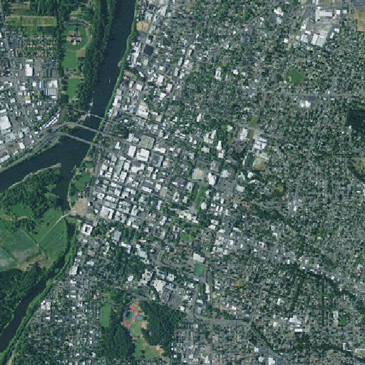 Aerial imagery of Saint Joseph School, OR