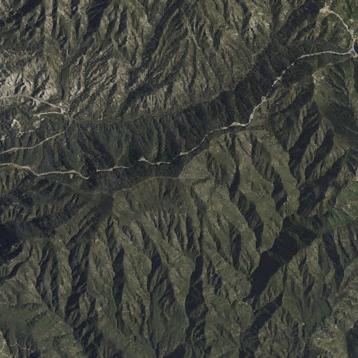 Aerial imagery of Mount Sally, CA