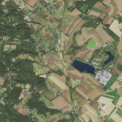 Aerial imagery of Biebers Mill, PA