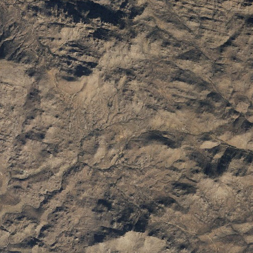 Aerial imagery of Carter Flat, AZ