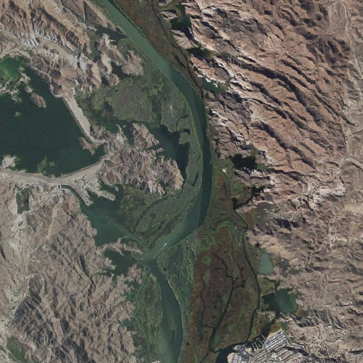 Aerial imagery of Senator Wash, CA