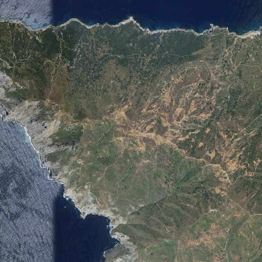 Aerial imagery of Silver Peak, CA