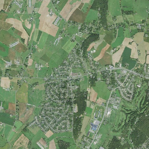 Aerial imagery of Mountain View Elementary School, VA