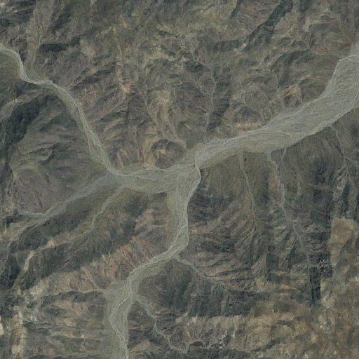 Aerial imagery of Washington Wash, CA