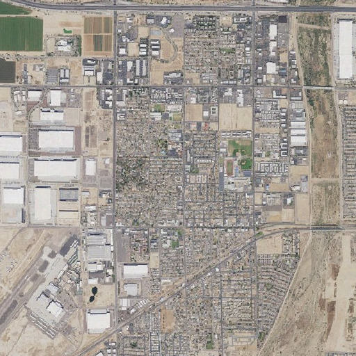 Aerial imagery of Estrella High School, AZ