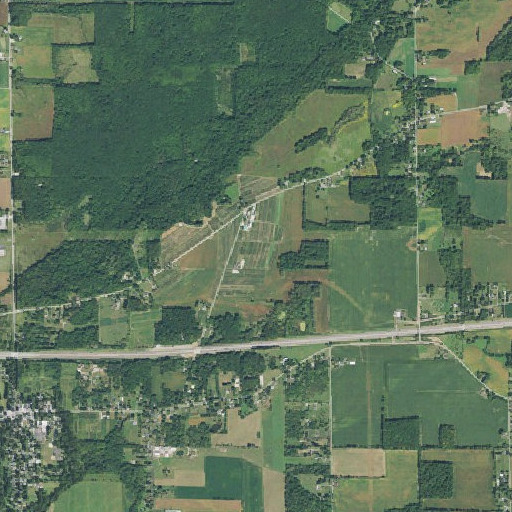 Aerial imagery of Quarry Hill Orchards, OH