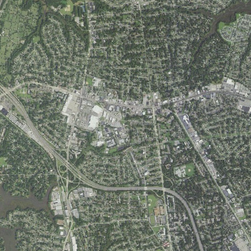 Aerial imagery of Church Without Walls, VA