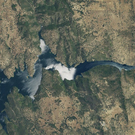 Aerial imagery of French Bar, CA