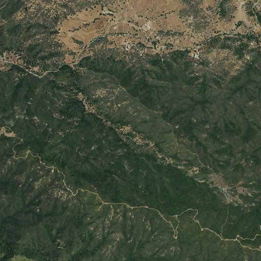 Aerial imagery of Salsipuedes Spring Number One, CA