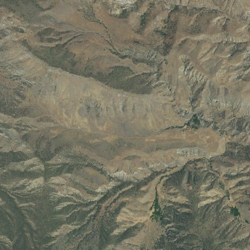 Aerial imagery of Joe Clark Flat, CA