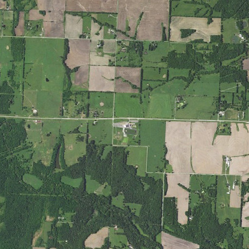 Aerial imagery of Midway Elementary School, MO