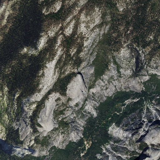 Aerial imagery of Basket Dome, CA