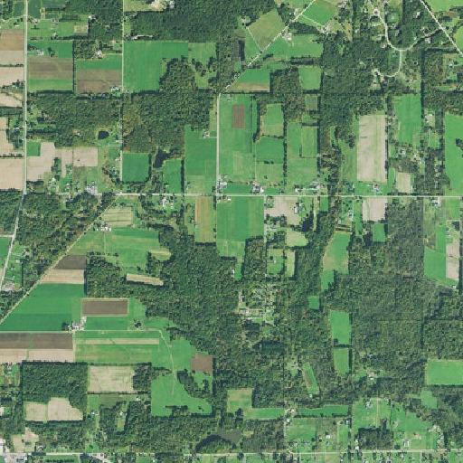 Aerial imagery of Moss Farm, OH