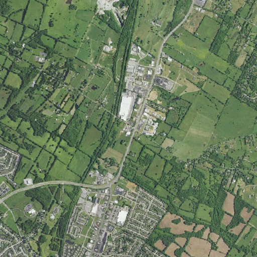 Aerial imagery of Lyons School (historical), KY