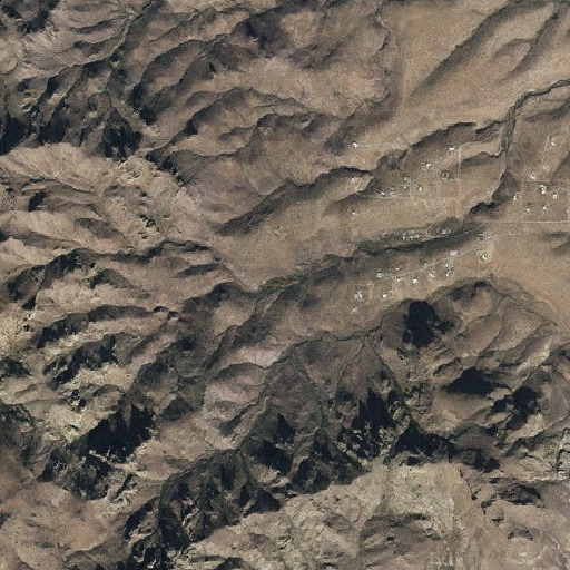 Aerial imagery of Aliso Spring, AZ