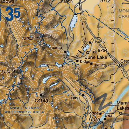 FAA VFR chart of Agnew Lake, CA