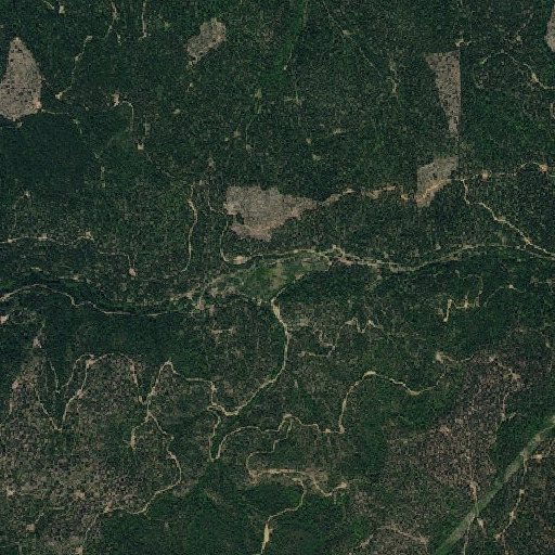 Aerial imagery of Angel Meadow, CA