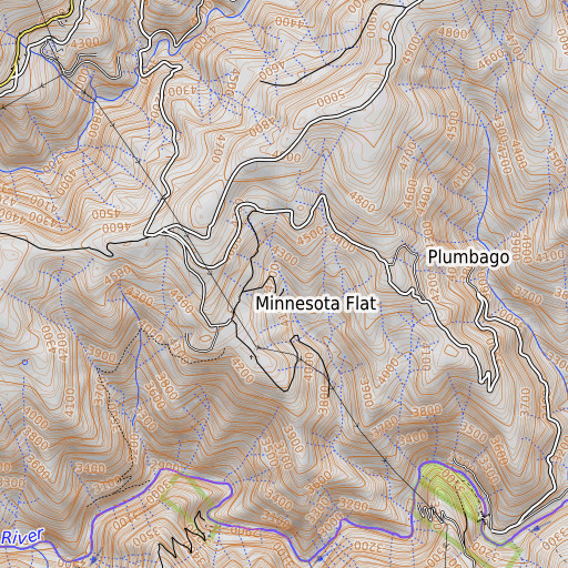 OpenTopoMap map of Arcade Mine, CA