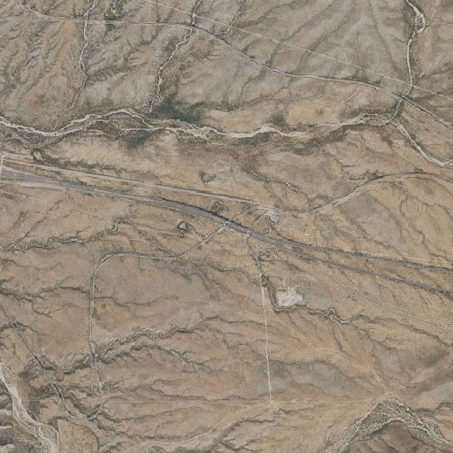 Aerial imagery of Amole Overpass, AZ