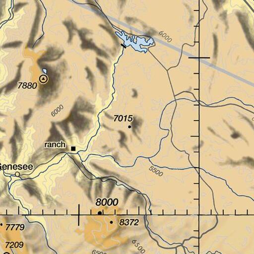 FAA VFR chart of Babcock Peak, CA