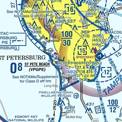 FAA VFR chart of Barbara Gilberg Habitat, FL