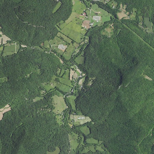 Aerial imagery of Lone Rock Mountain, KY