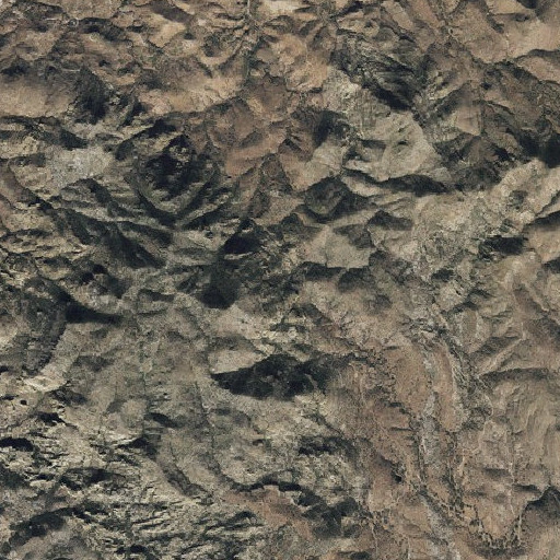 Aerial imagery of Apache Pass, AZ