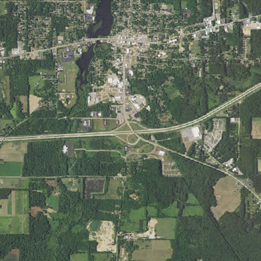 Aerial imagery of Interchange 60, MI