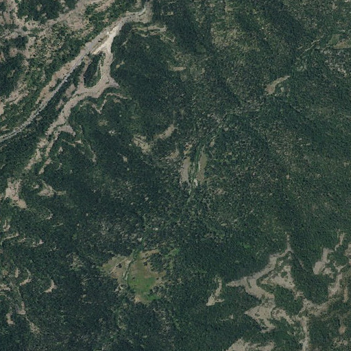 Aerial imagery of Brownes Meadow, CA