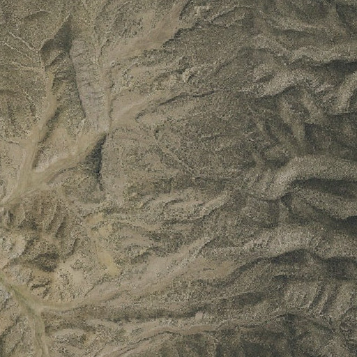 Aerial imagery of White Pine Range Wilderness, NV