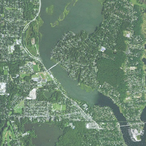 Aerial imagery of Martin Point, RI