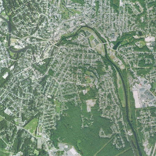 Aerial imagery of Logee Hill, RI