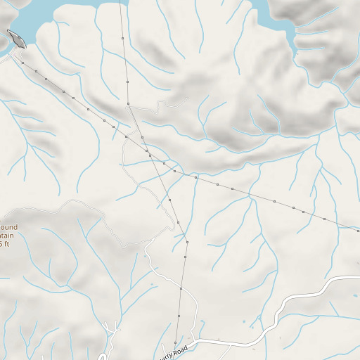 OpenStreetMap map of Brush Patch, CA