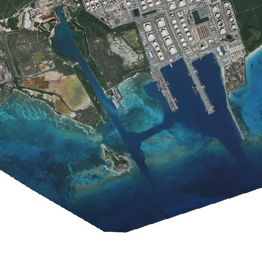 Aerial imagery of Cross Channel, VI